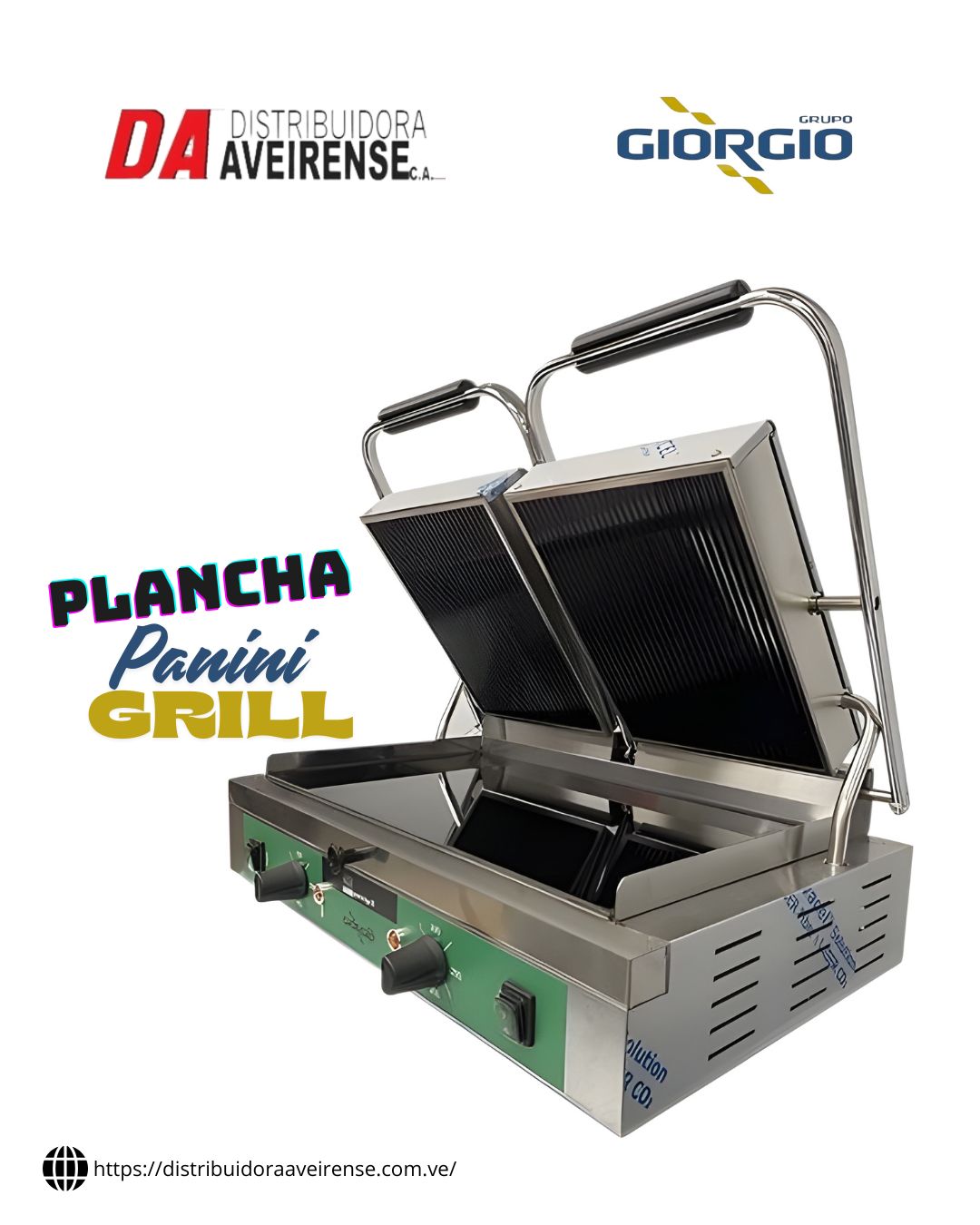 Plancha Panini Grill.