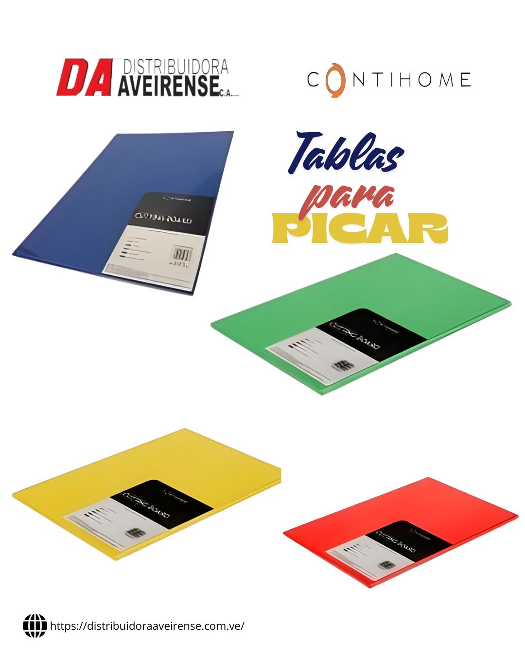 🔪 Tablas para Picar Profesionales (HACCP) | Colores 🔵🟢🟡🔴 | Contihome