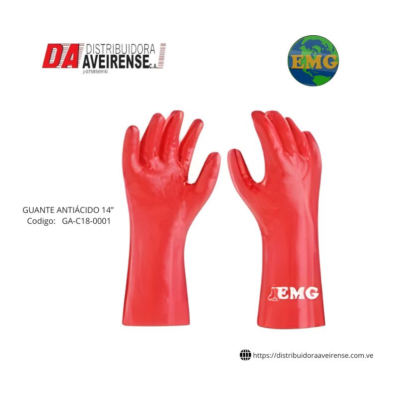 GUANTE ANTIÁCIDO 14”  