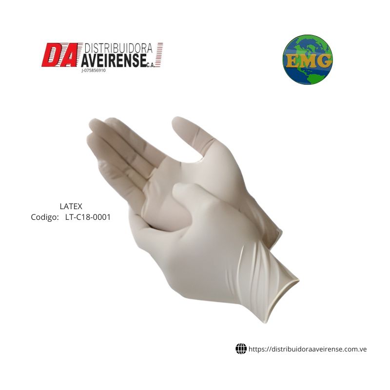 Guante LATEX Talla S.