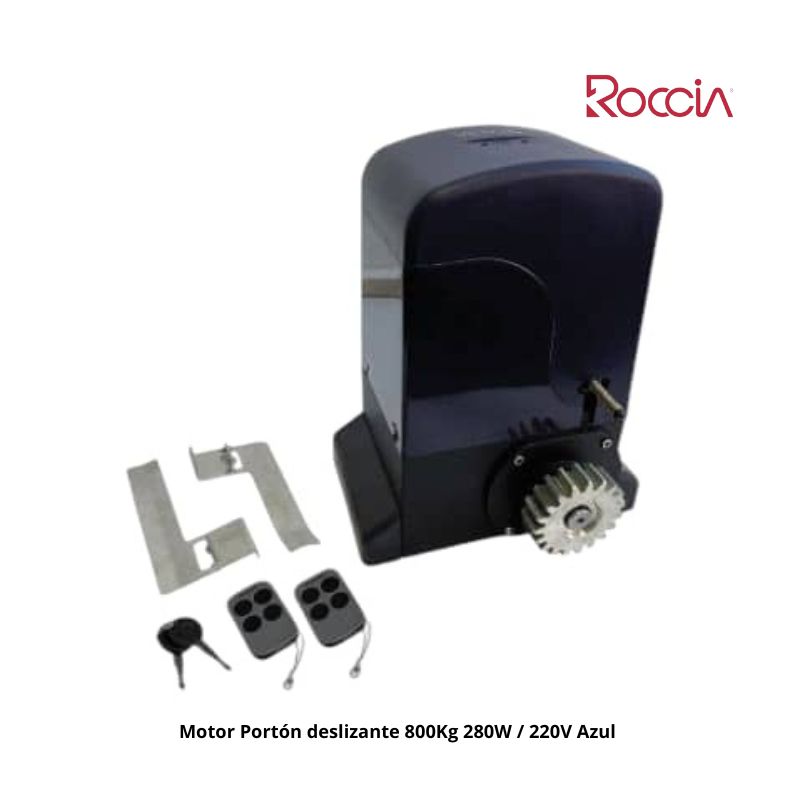  Motor Portón deslizante 800Kg  280W / 220V Azul