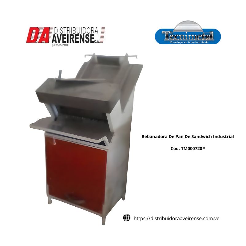 Rebanadora De Pan De Sandwich Industrial Eléctrica 