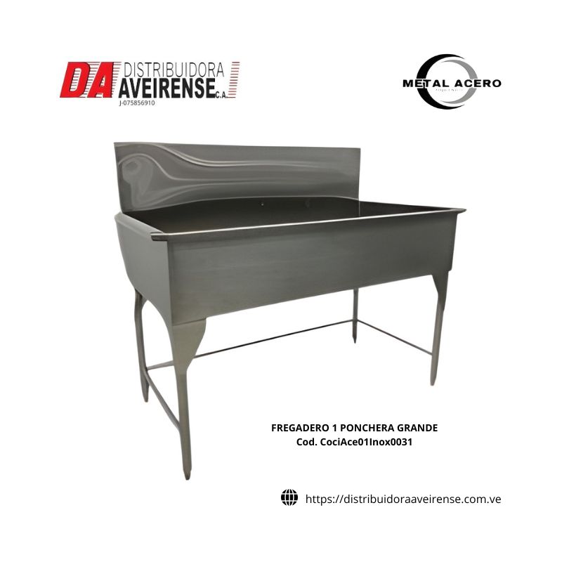 FREGADERO 1 PONCHERA GRANDE.