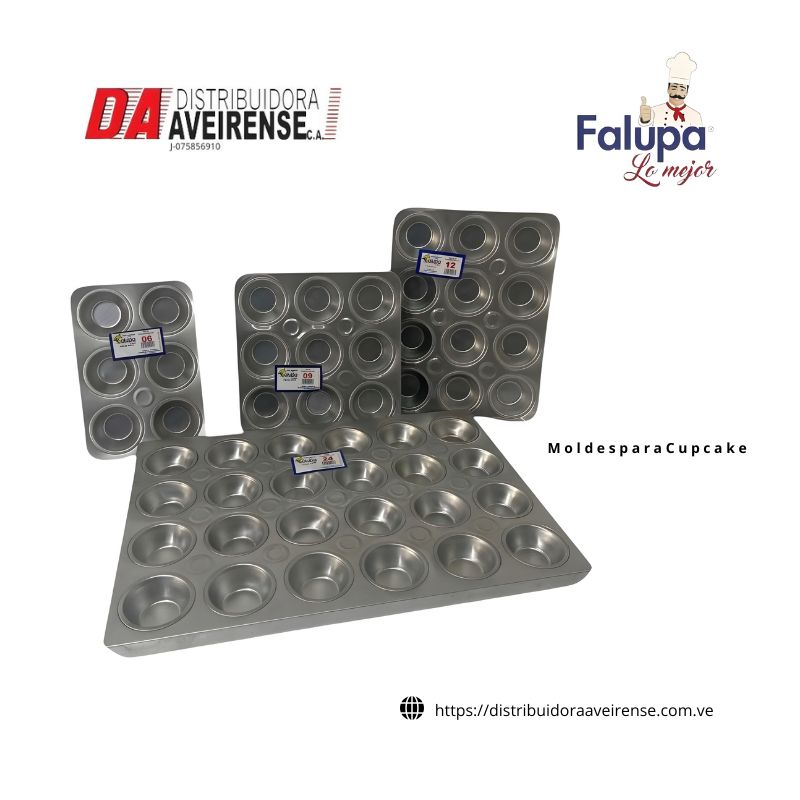 M o l d e s p a r a C u p c a k e  P O N Q U E C I T O S. 140gr. 6 cavidades med 190x280