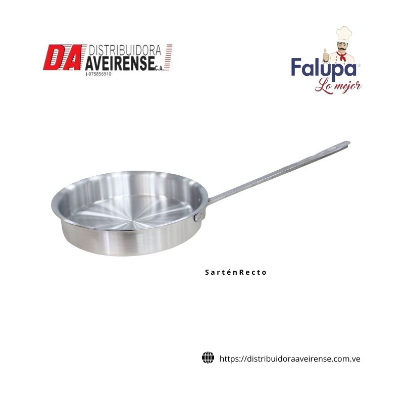 Sarten Recto N-.20  de 2mm, Sin Tapa