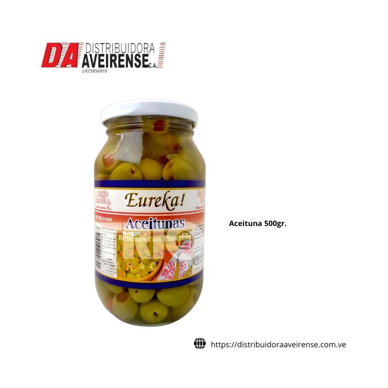 Aceituna Verde con Hueso 500gr.