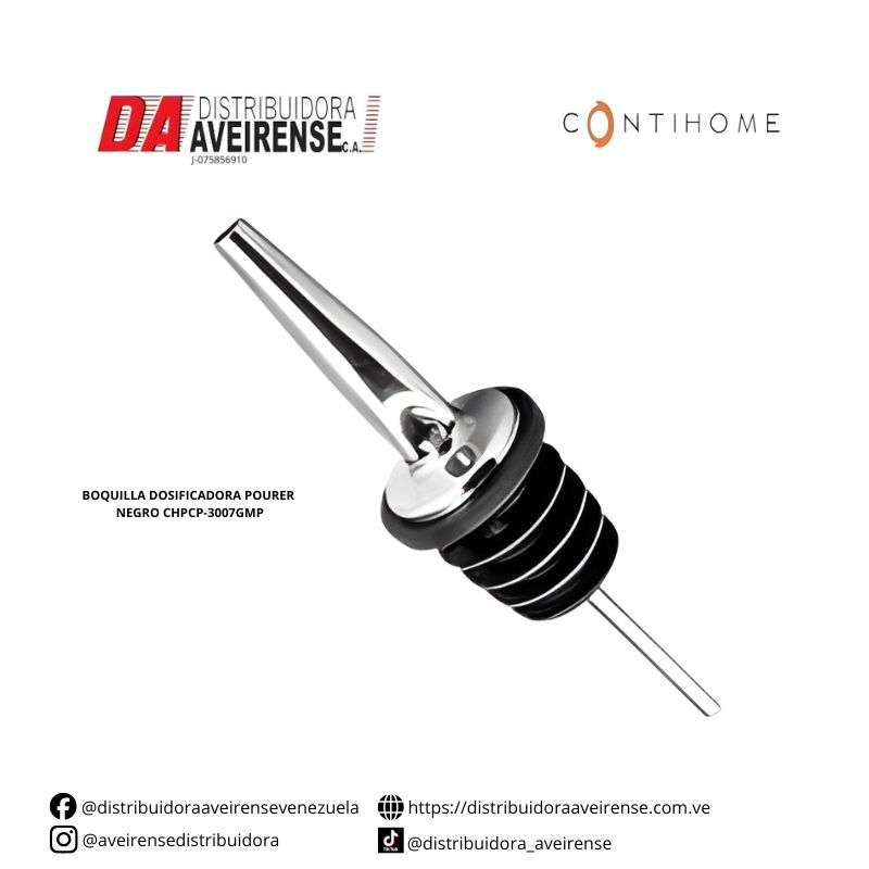 BOQUILLA DOSIFICADORA POURER NEGRO CHPCP-3007GMP
