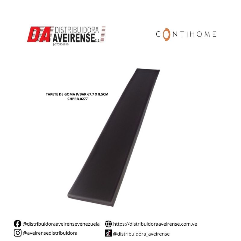 TAPETE DE GOMA P/BAR 67.7 X 8.5CM CHPRB-0277.