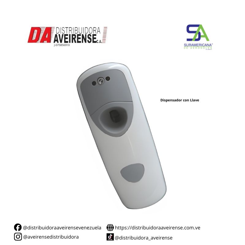 Dispensador de Insecticida y Aresoles. (Con Llave).