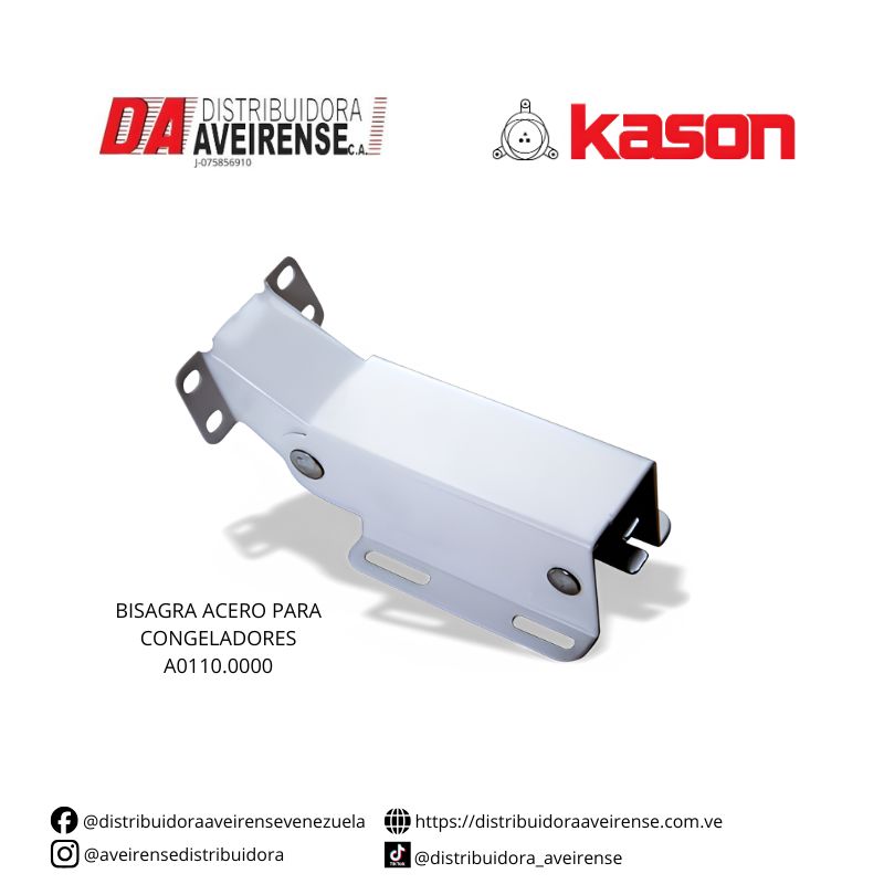 BISAGRA ACERO PARA CONGELADORES A0110.0000.