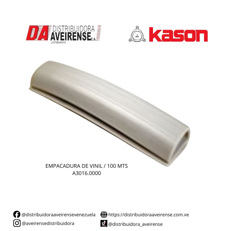 EMPACADURA DE VINIL / 100 MTS A3016.0000.