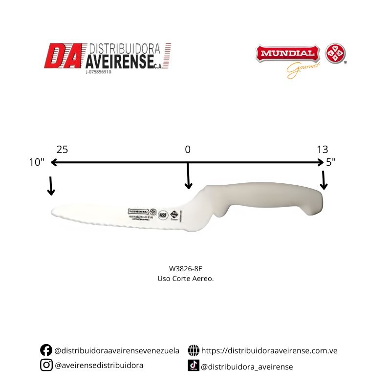 Cuchillo uso aereo modelo W3826-8E.