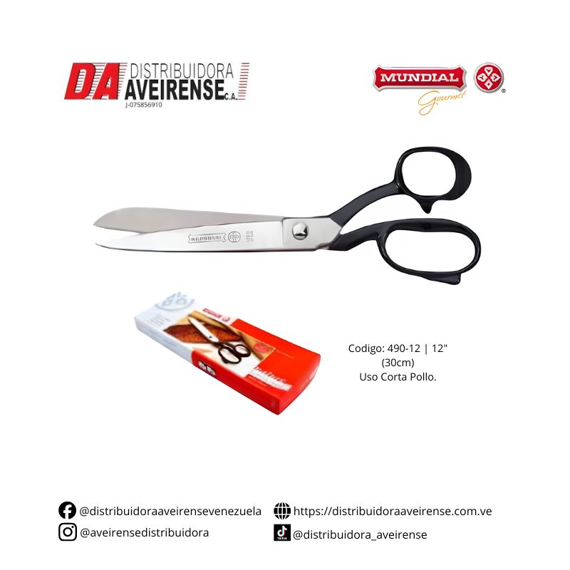 Tijera Corta Pollo Modelo 490-12 | 12