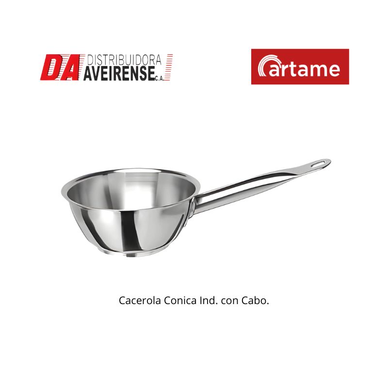 Cacerola Conica Industrial con Cabo 16x6.2.