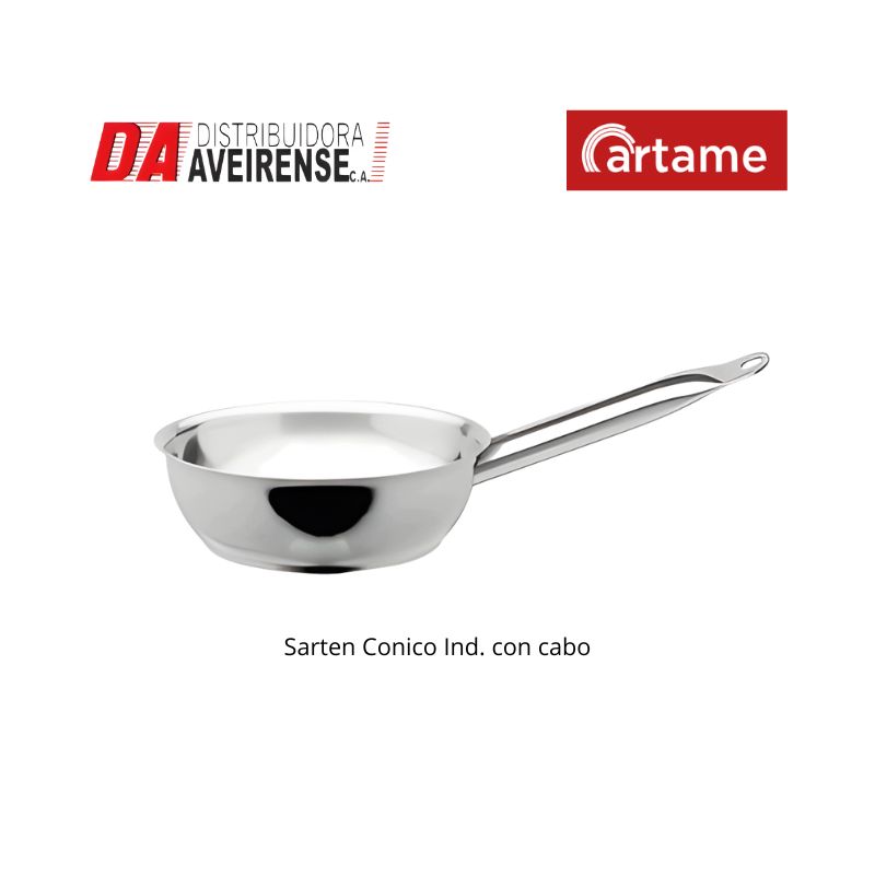Sarten Cónico Industrial con Cabo 40x6.2.
