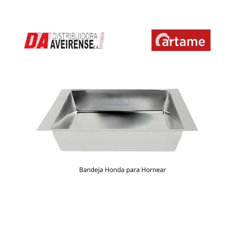 BANDEJA HONDA PARA HORNEAR 24x19x3.5