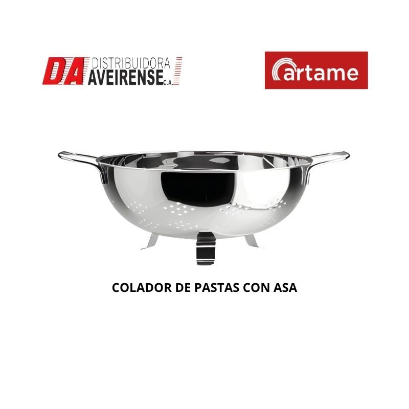 COLADOR DE PASTAS CON ASA 22x10.5