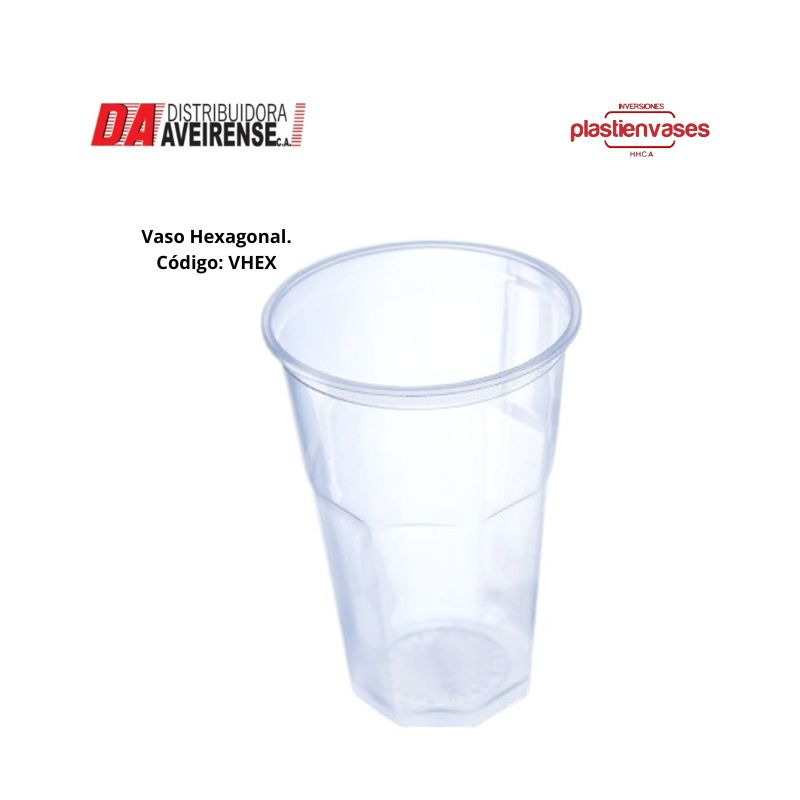 Vasos Hexagonales 10oz.